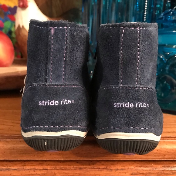 SOLD! 🦄 Stride Rite Sz 6.5 Suede Boots - Picture 5 of 9